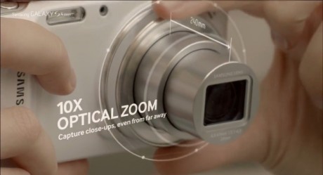 Samsung Galaxy S 4 zoom - 10-krotny zoom optyczny [źródło: Samsung]