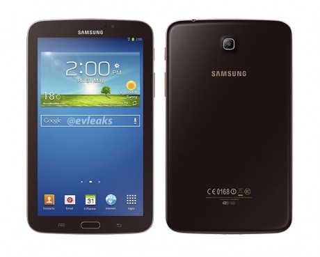 Samsung Galaxy Tab 3 7.0 w kolorze Gold Brown [źródło: SamMobile]