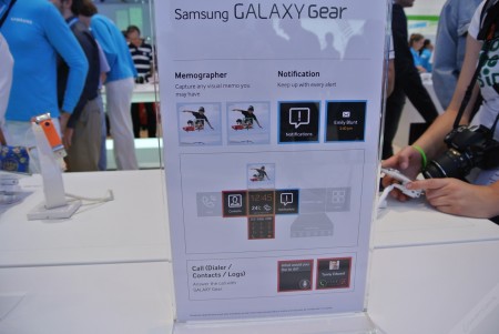 Samsung Galaxy Gear - funkcje [źródło: 2po2.pl]