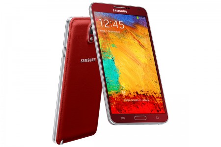 Samsung Galaxy Note 3 - czerwony [źródło: Samsung]