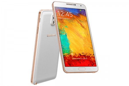 Samsung Galaxy Note 3 - białe złoto [źródło: Samsung]