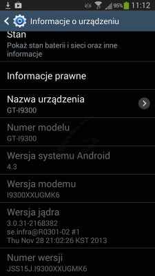 Android 4.3 Jelly Bean dla Galaxy S III [źródło: 2po2.pl]