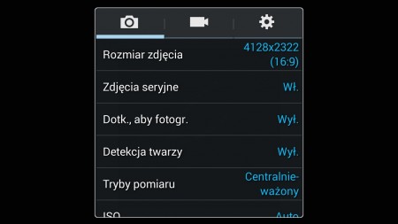 Samsung Galaxy Note 3 - Ustawienia zdjęć  [źródło: 2po2.pl]