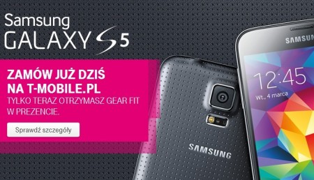 Samsung Galaxy S 5 w T-Mobile [źródło: T-Mobile]