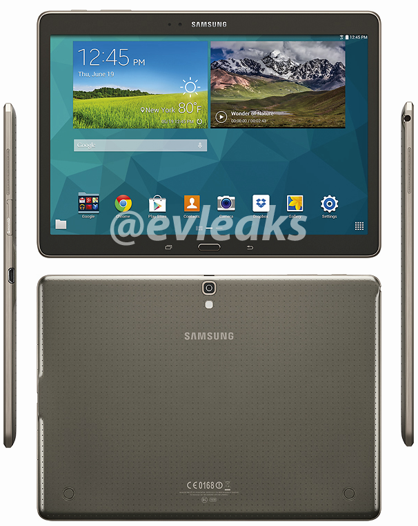 Galaxy Tab S 10.5 / fot. evleaks