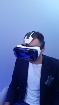 Ja w Gear VR na IFA 2014 w Berlinie
