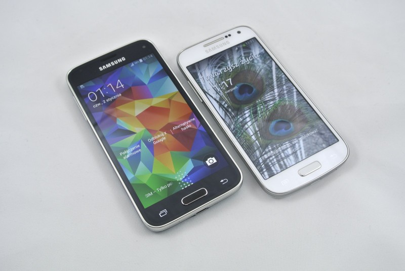 Galaxy S5 mini vs Galaxy S4 mini - ekran