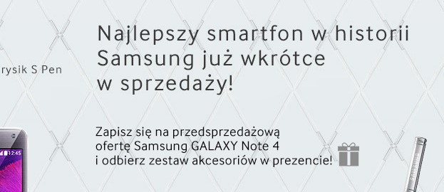 Samsung Galaxy Note 4 - Przedsprzedaż