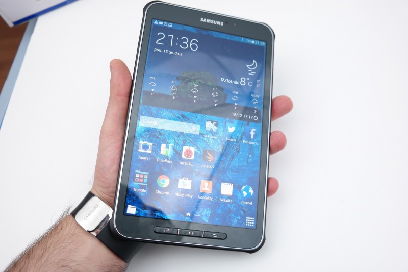 Samsung Galaxy Tab Active  - ekran / fot. 2po2.pl