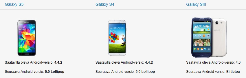 Lollipop dla smartfonów Samsung / fot. Samsung