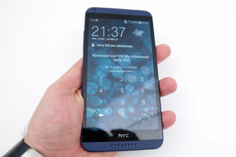 HTC Desire 816 - ekran / fot. 2po2.pl