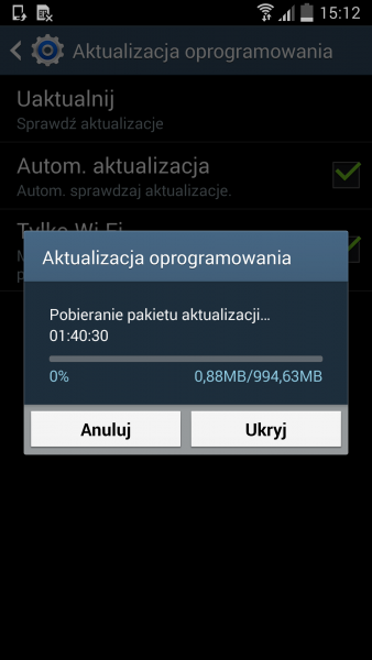 Lollipop dla Galaxy S4 LTE / fot. 2po2.pl