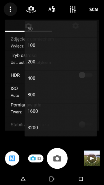 Sony Xperia Z3 - ISO / fot. 2po2.pl