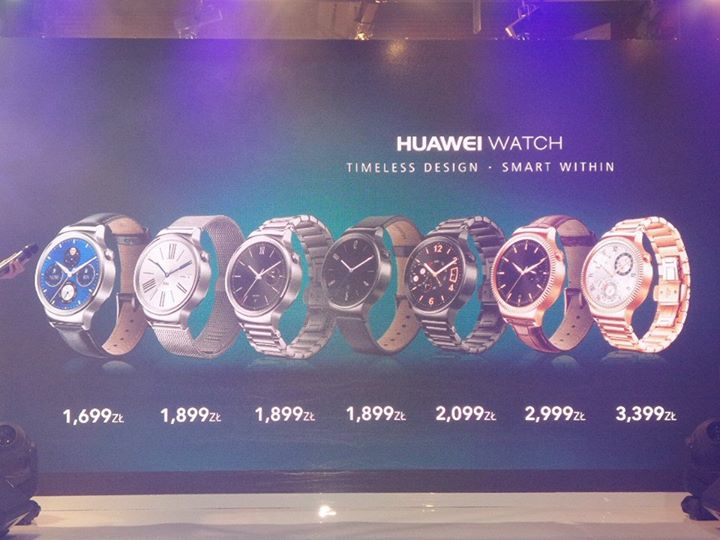 Ceny Huawei Watch w Polsce / fot. mgsm.pl