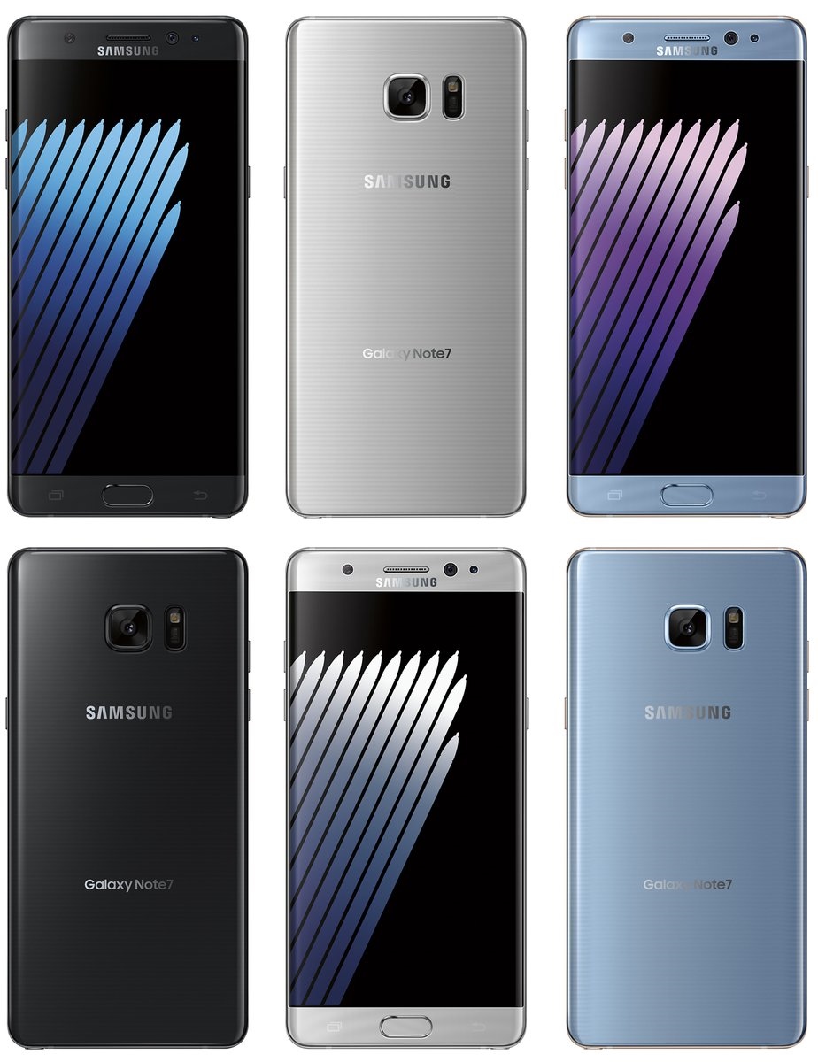 Samsung Galaxy Note 7 / fot. evleaks