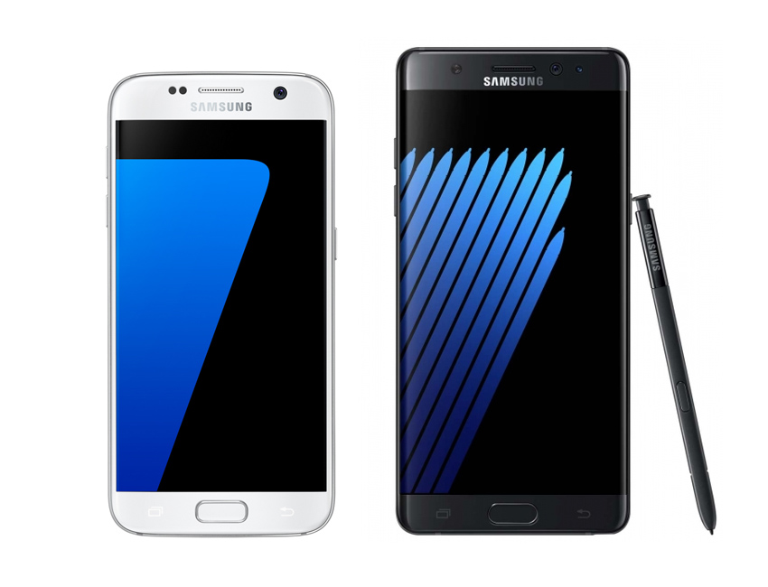 Samsung Galaxy S7 i Galaxy Note 7