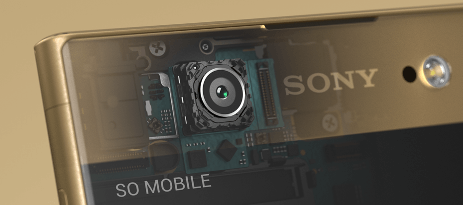 Przedni aparat w Sony Xperia XA1 Ultra
