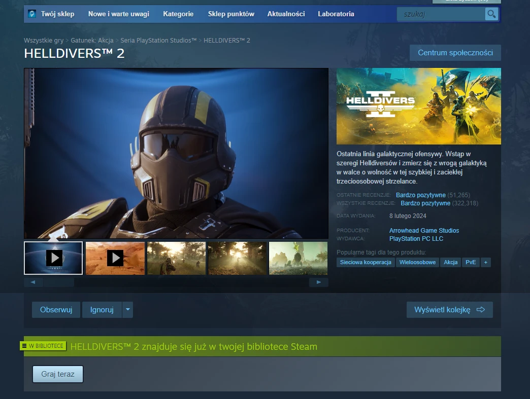 Helldivers 2 / fot. Steam