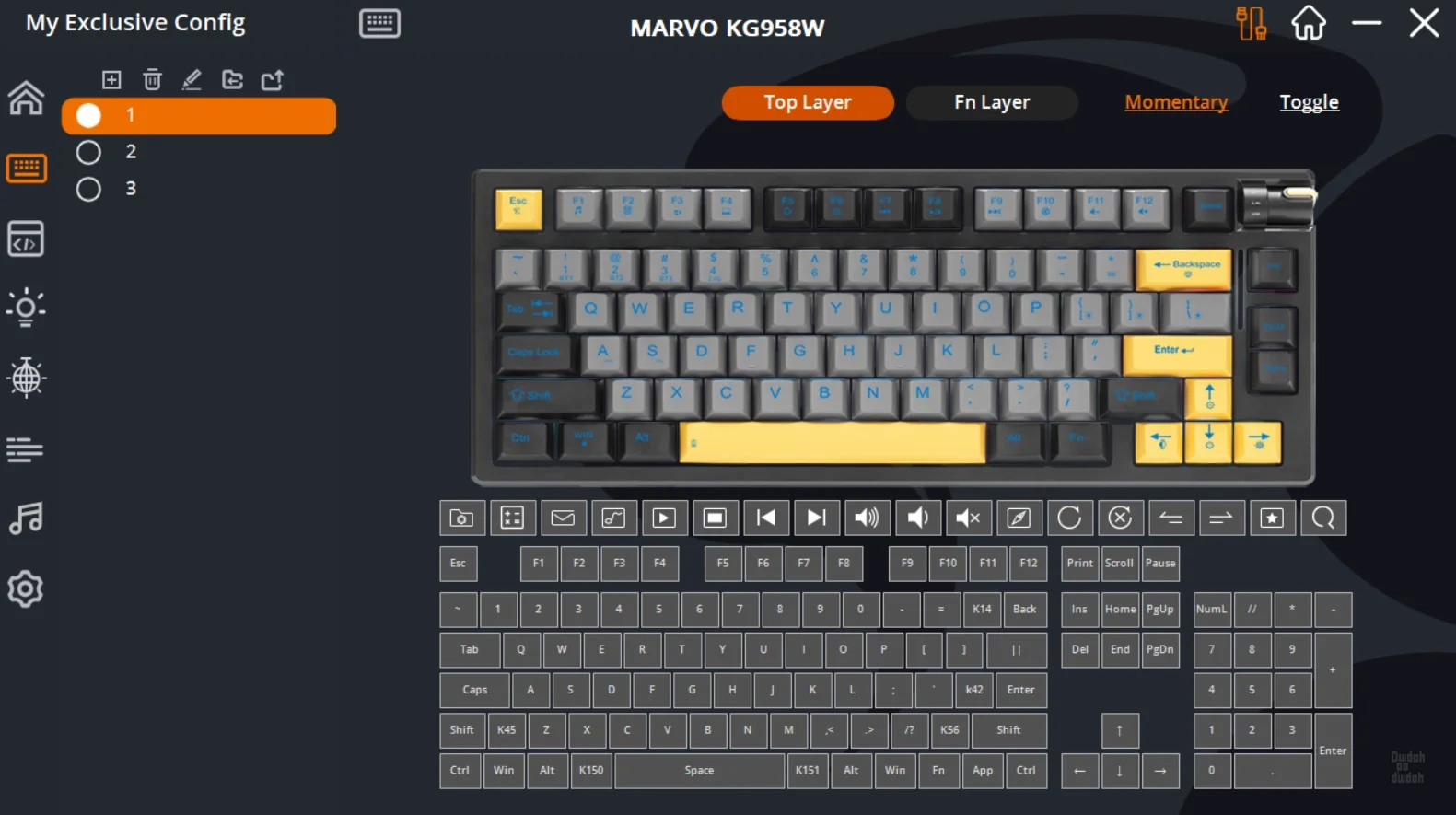 Marvo Meqa 80W - aplikacja